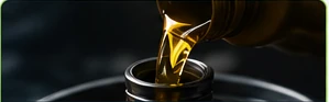Conceptual visual of lubricating oil