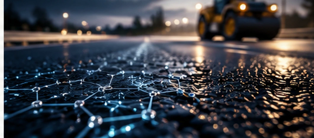 Asphalt research concept